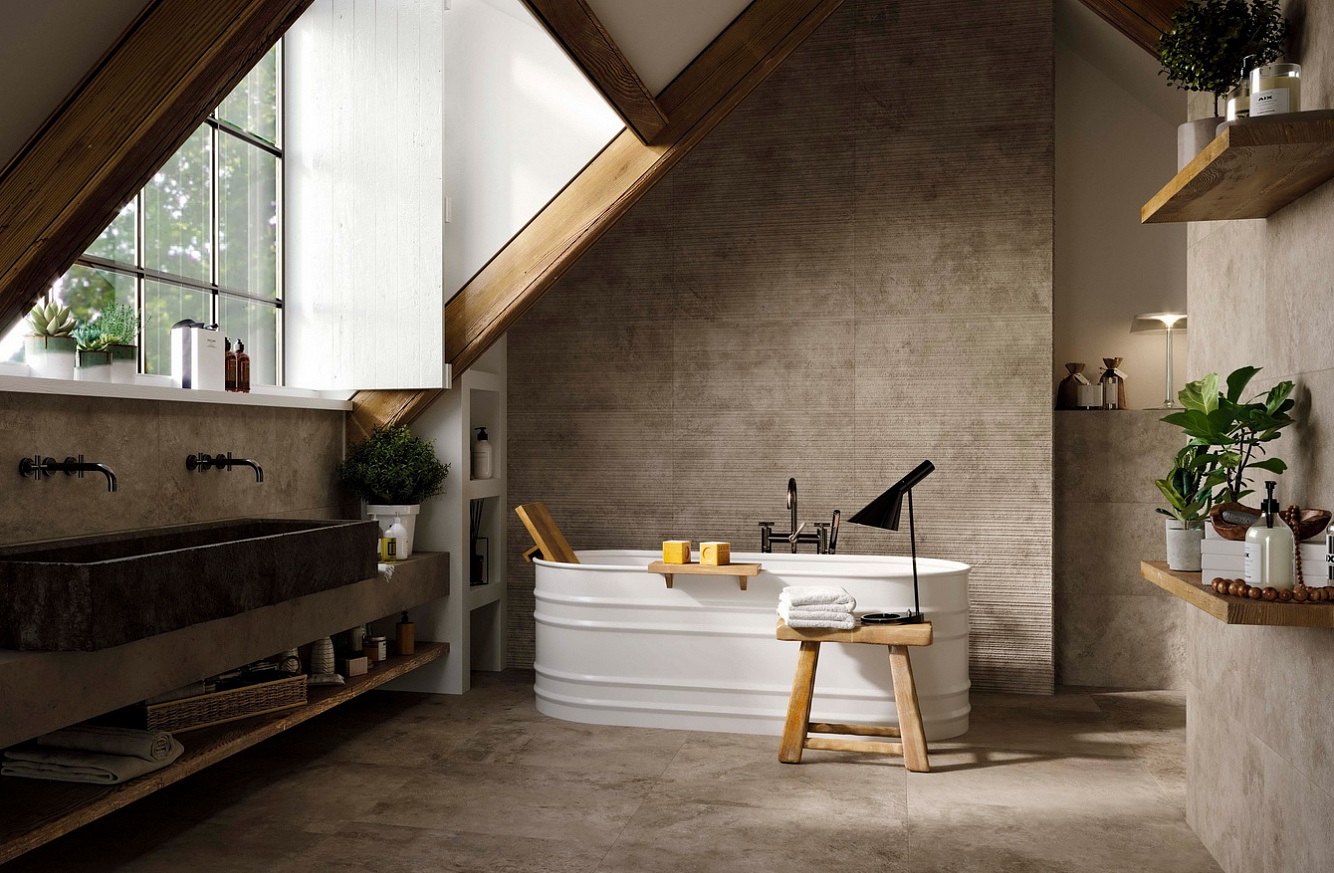 9AKB Aix Blanc Minibrick Tumbled 30,5x30,5 Atlas Concorde