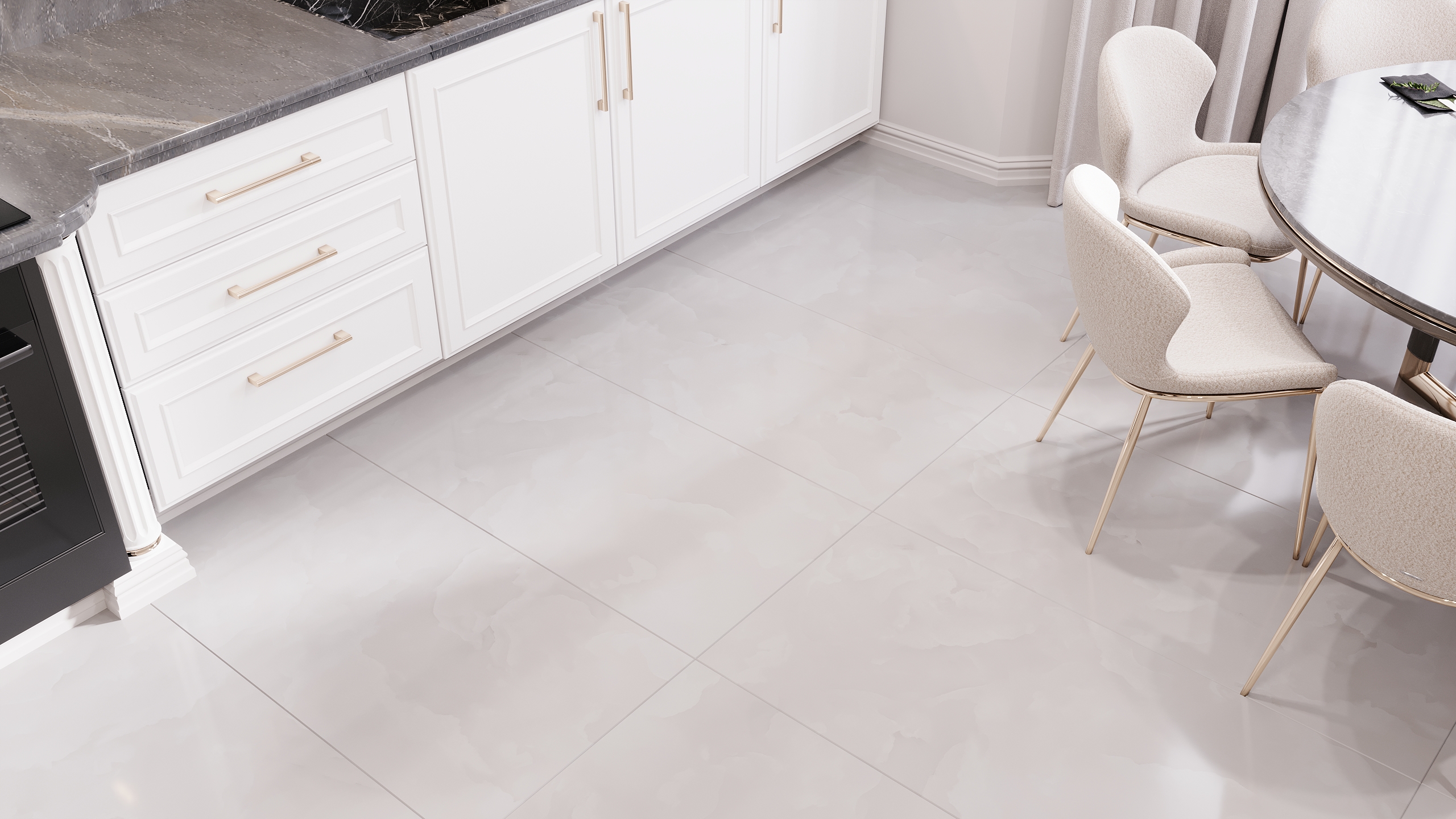 Calina White Glossy 60х120 Kerald фото 9