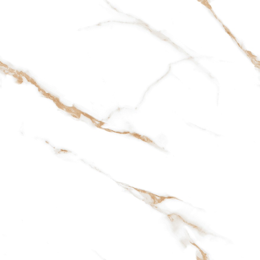 Calacatta Sharp Gold Белый Полированный 60х60 Ceradim