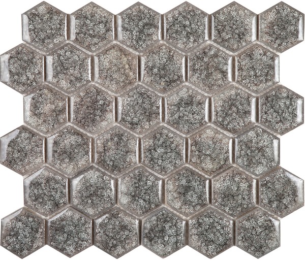Esagono griggio (50x44) 28.5x24.5x8 Imagine lab