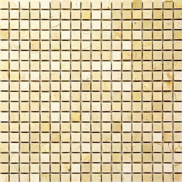 7M025-15P (Crema Marfil) мозаика Мрамор 15x15 305х305 Natural