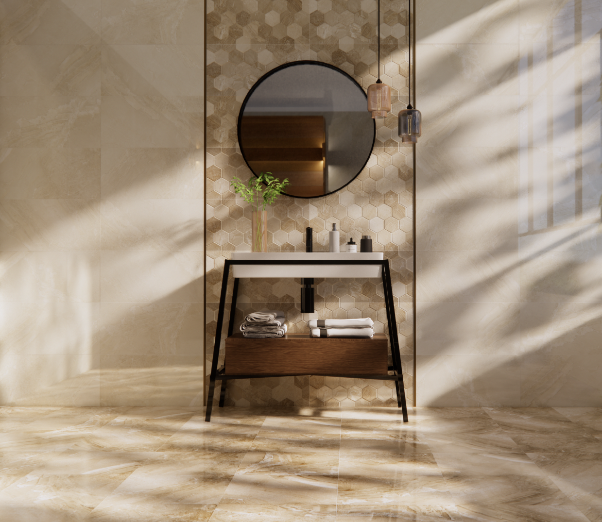 3 IT 0006 Istambul Beige 40x40 Eurotile Ceramica фото 7