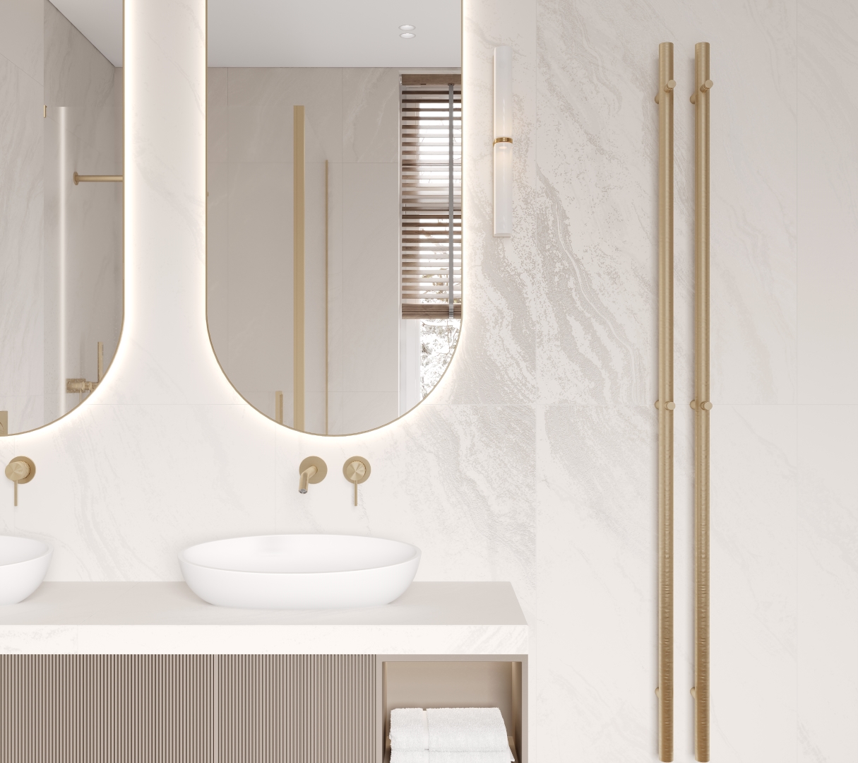 LP6012G0561R Solo Avorio кремовый глянцевые чернила 59,5х119,1 Laparet фото 15