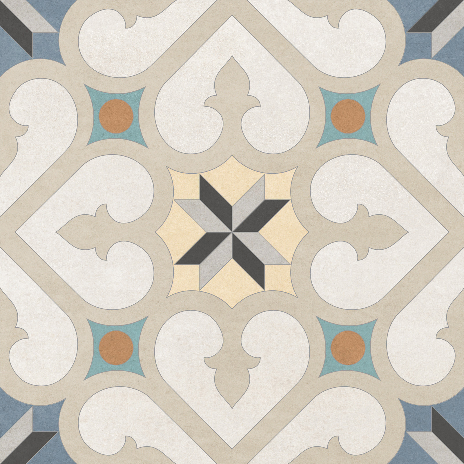GP2020DGA11 Damask матовый 200x200x8 New Trend