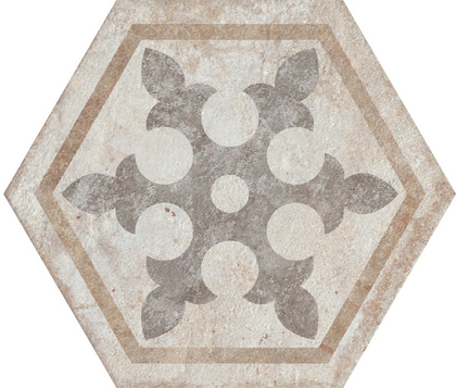 Heritage Deco Exagona Texture 1 34.5x40 Fioranesе