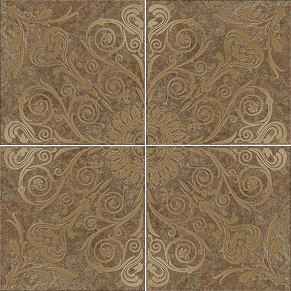 Dynasty Rosone Lux Rust 80*80 Cerdomus