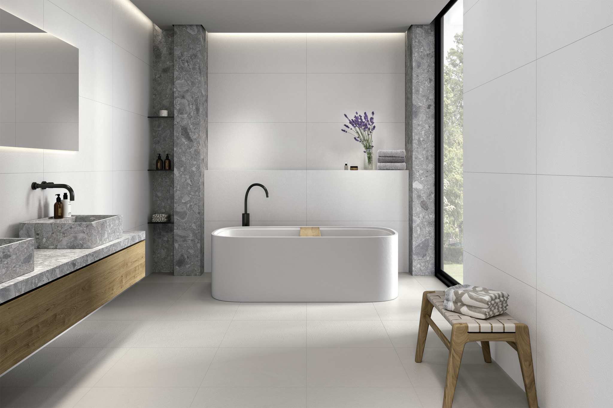 CAN5PHASCDAA Phase White MT Rect 59,5x120 STN Ceramica фото 5