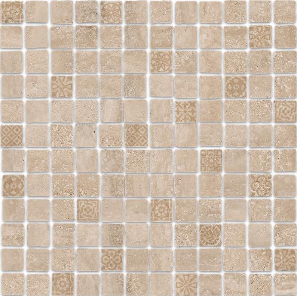 MBD004 Риальто Антика 2 мозаичный бежевый матовый 30х30 Kerama Marazzi