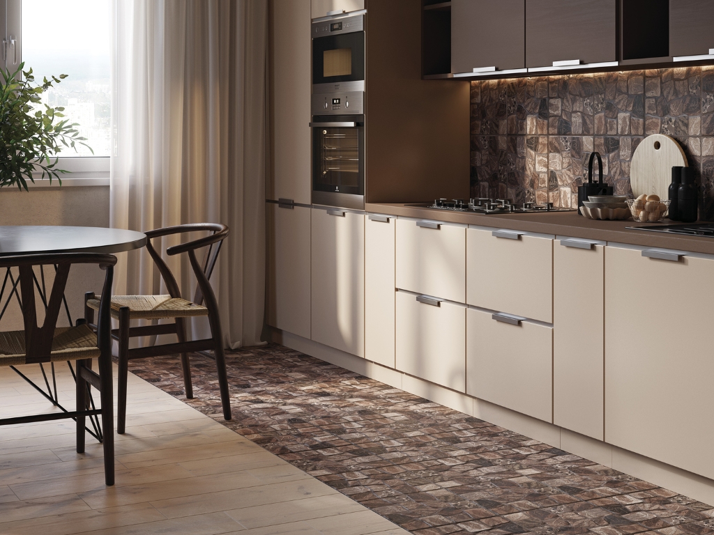 16429 Vilio темно-серый R12 29,8х29,8 Cersanit