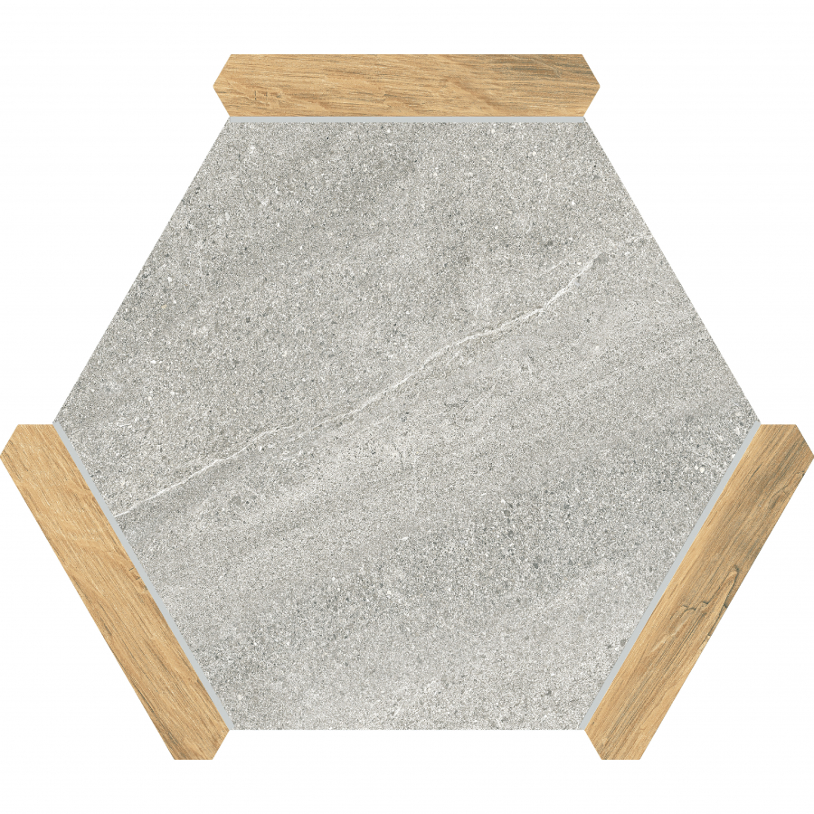 Sacramento Ceniza Pino 22x25 Monopole Ceramica
