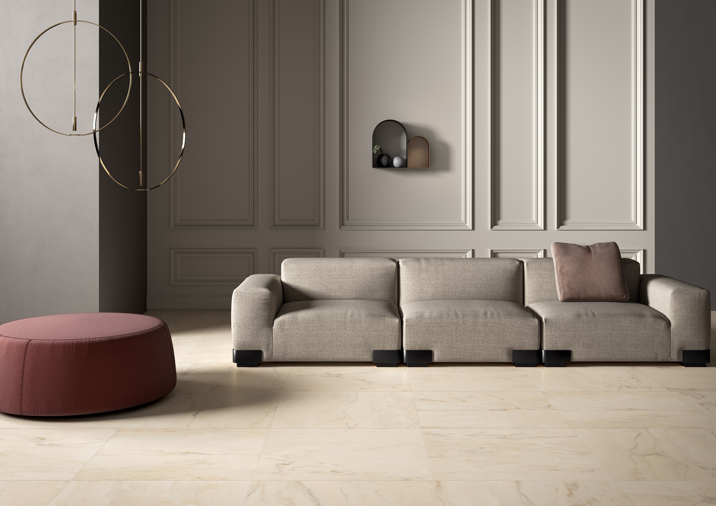 M4759LR SOUND OF MARBLES SCREZIATO VIVACE Polished 74x74 Fioranesе