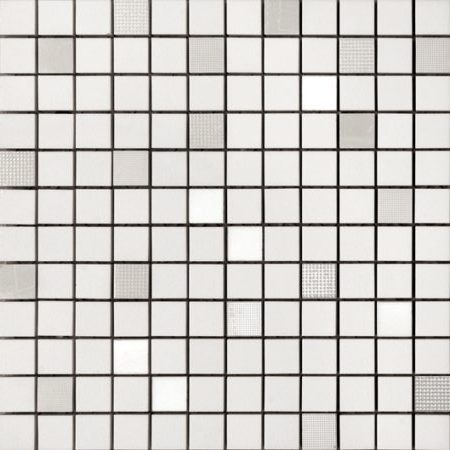 Mosaico BIanco lucido 31,5*31,5 CeDam