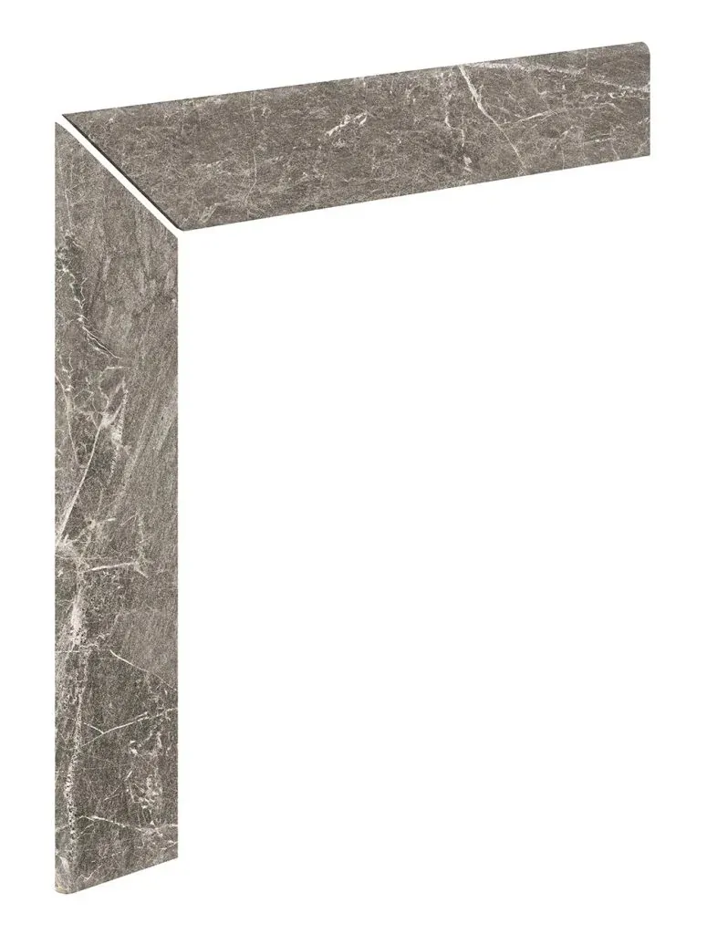 Плинтус для кантиковой ступени Marble 421 Moca R9 596х596х11 Kerastep