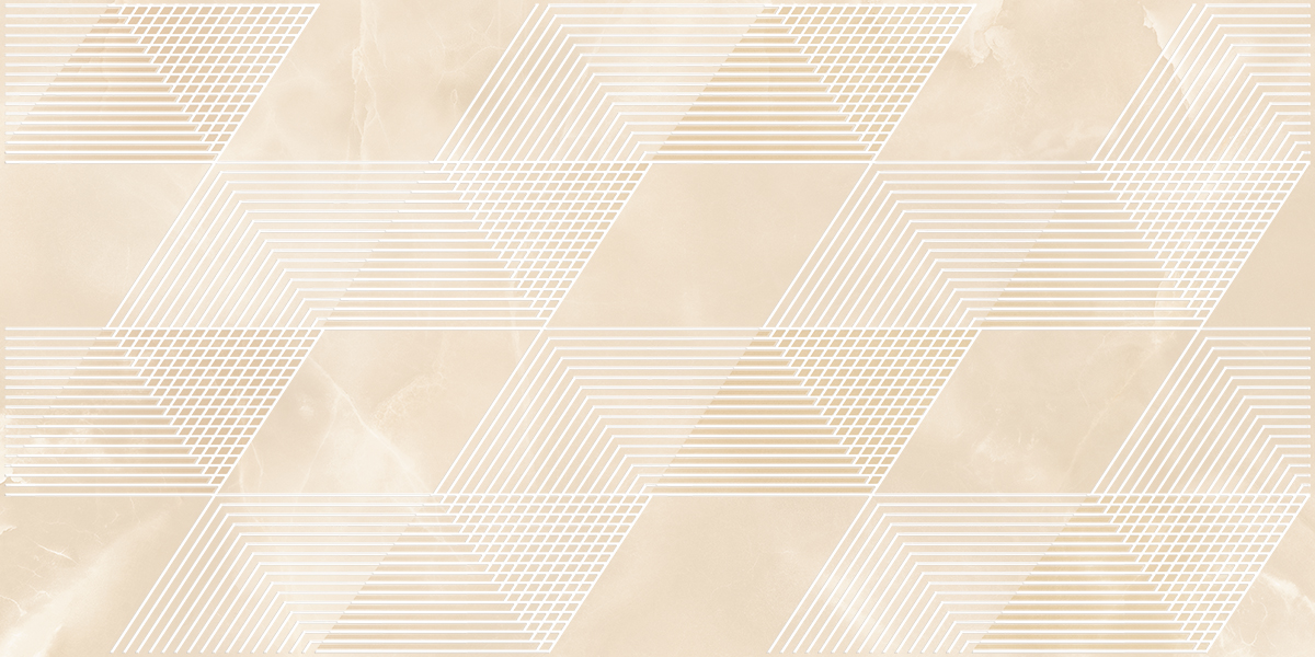 589032001 Декор Opale Beige Geometria 31,5x63 Azori
