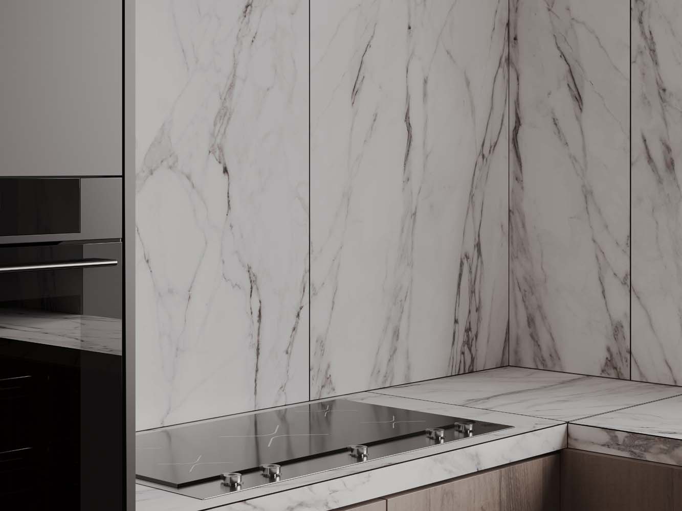 Фальшмозаика SM02 Supreme Corner неполированный левый 30x60x1.0 Ametis by Estima
