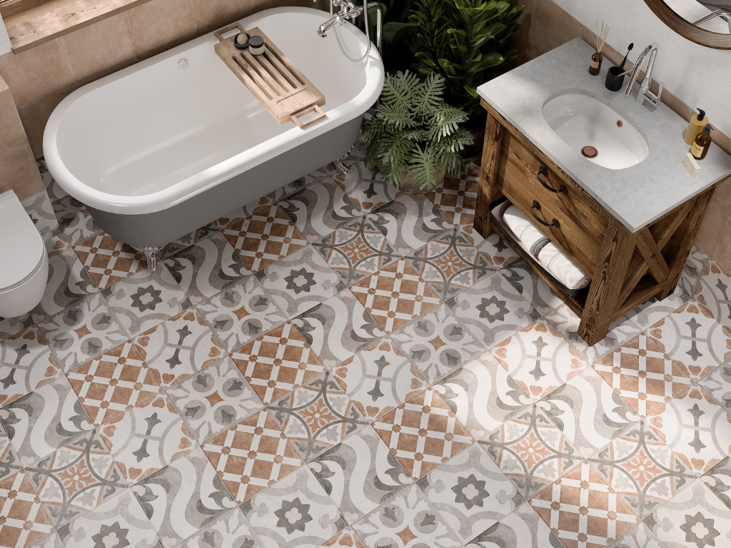CP4A156 Carpet ступень темно-бежевый 29,8x29,8 Cersanit