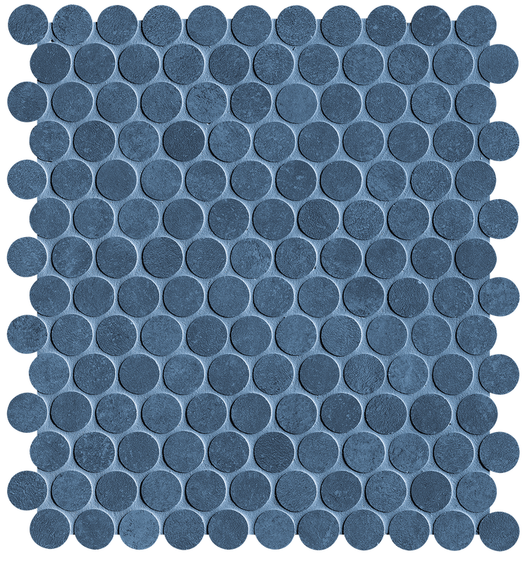 fTAW Still Denim Round Mosaico Matt 29,5x32,5 FAP Ceramiche