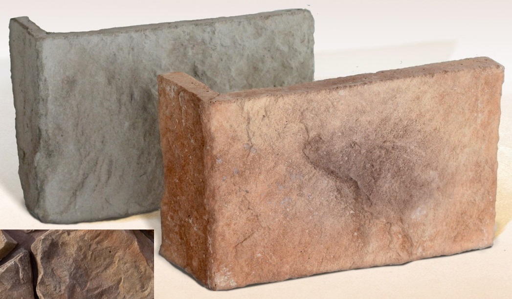 Дакота 06-18 угловая 50-250х50-180х20-50 (вариативный размер) Ecostone