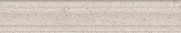 BLF011R Бордюр Риккарди бежевый матовый структура обрезной 40x7,3 Kerama Marazzi