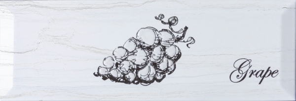Decor Fruit Laguna Grape 10x30 Monopole Ceramica