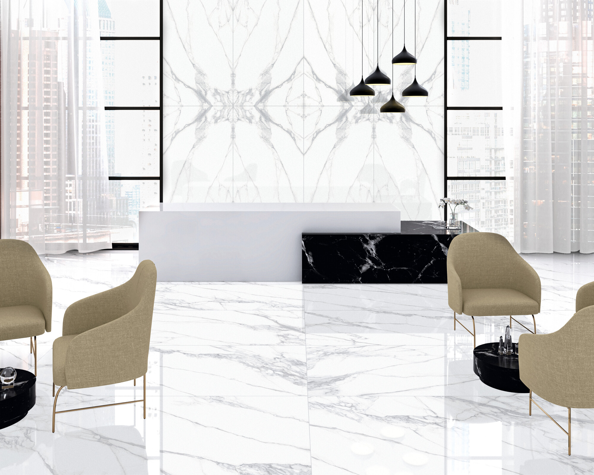 36874 Calacatta Extra White/100X275/P 100x275 Peronda фото 9