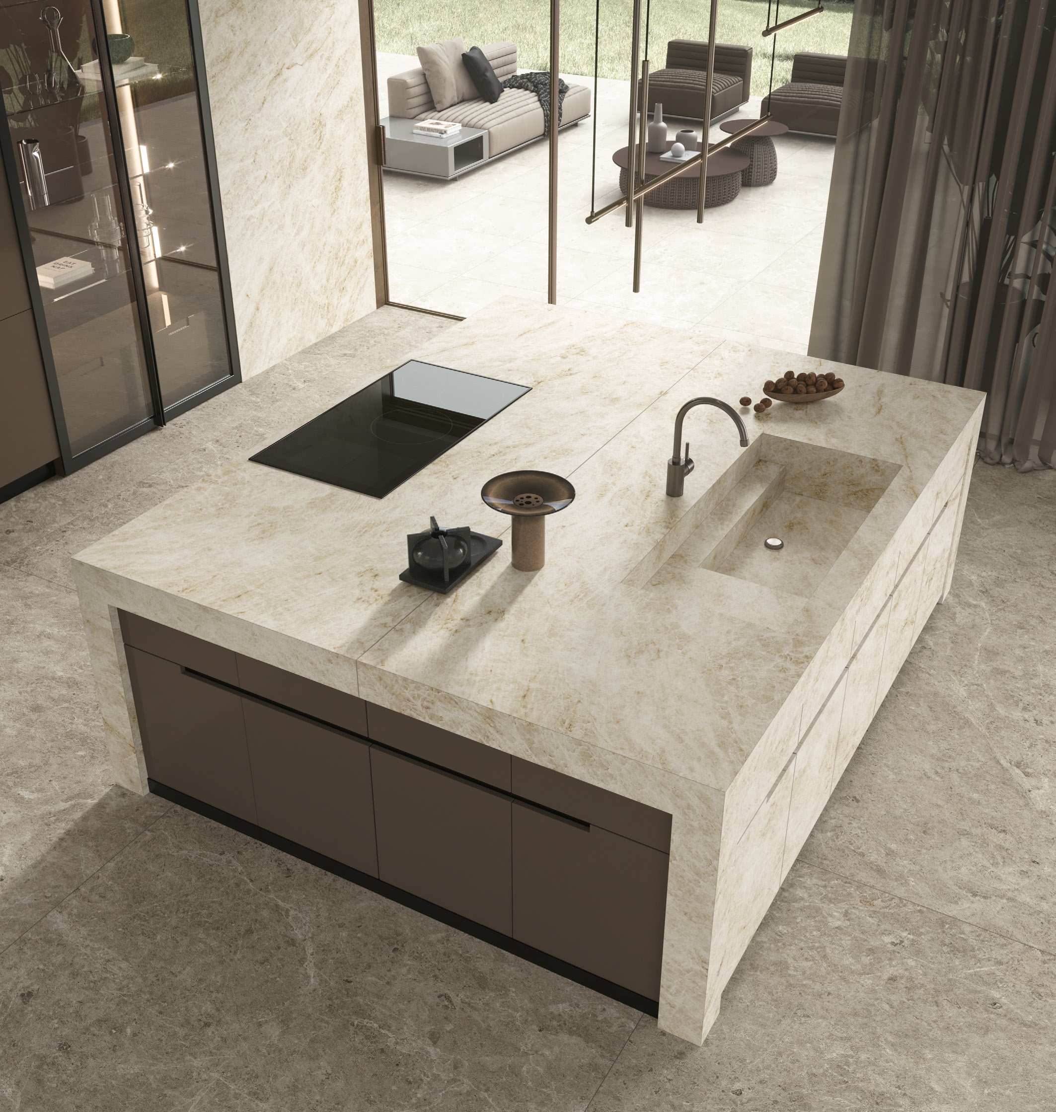 HEAJ Marvel Epic Taj Mahal Noisette Matt 60x120 Atlas Concorde фото 16