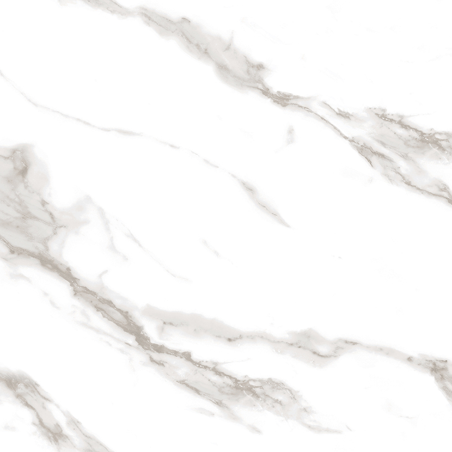 Calacatta Sharp Silver Белый Полированный 60х60 Ceradim