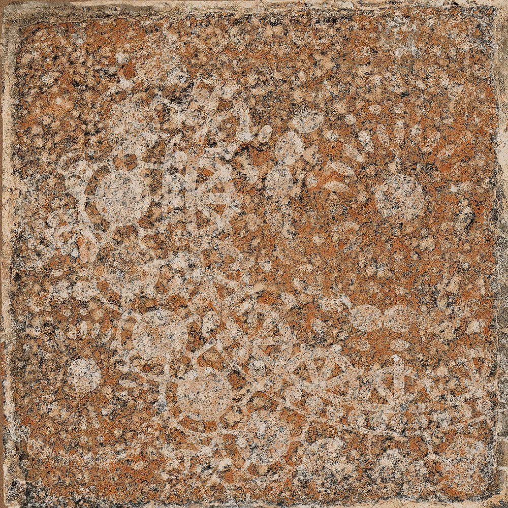 1006826 Pomposa Dec. Mix Ambra 20х20 Isla Tiles