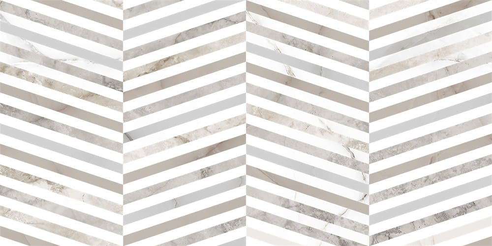 GT139VG Tonic Серый шеврон 50x25 Global Tile