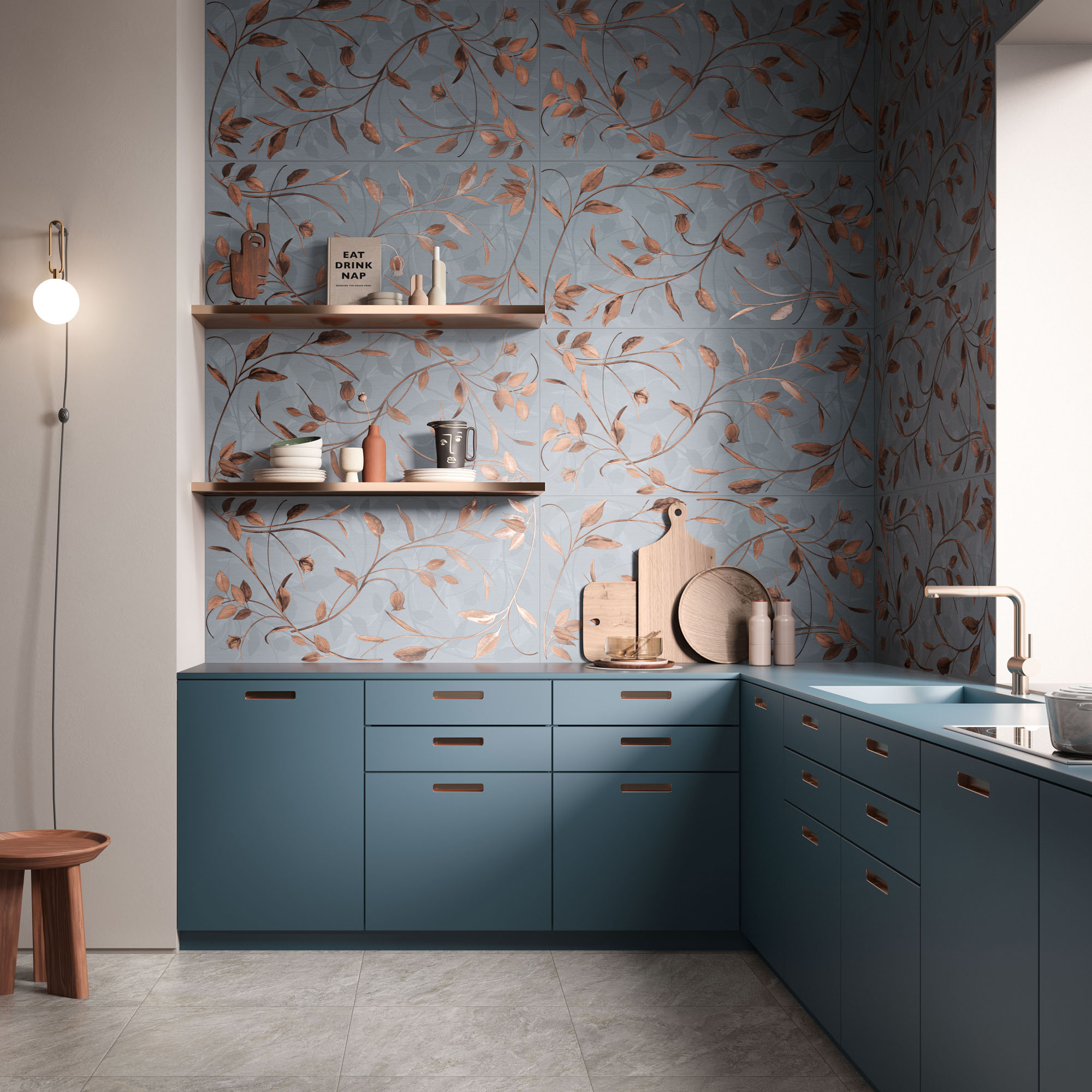 AHAW Deco Solutions Suit Leaf Matt RT 6mm 60x120 Caesar