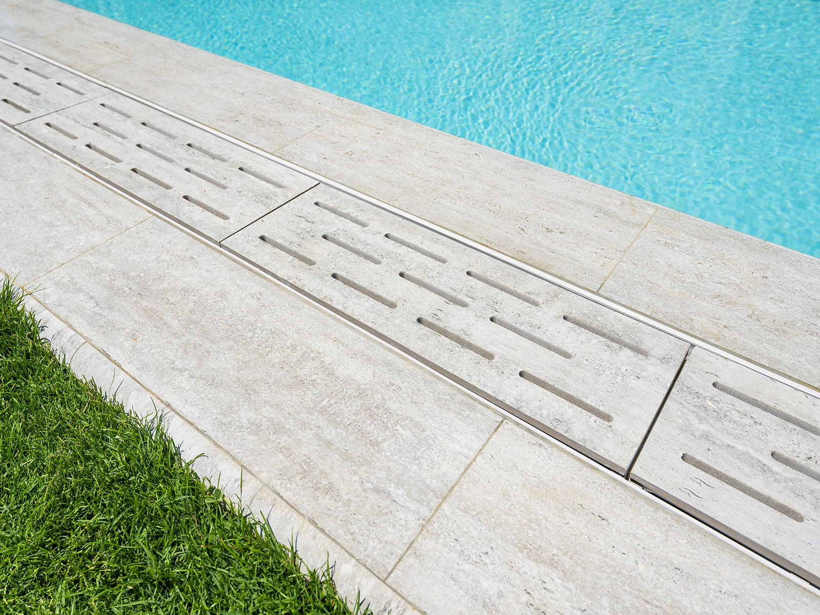 PGA3366IT-Cift Pool Garden Anthracite InfinityTile Двойная отделка 33x66x0,76 Serapool фото 42