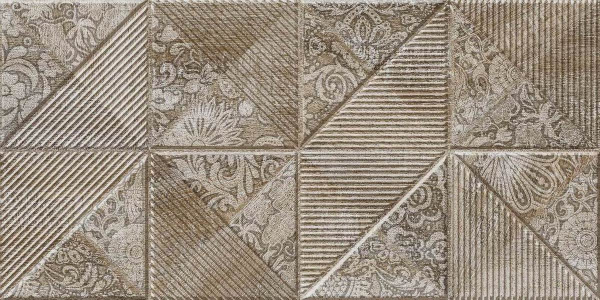 Астерия Коричневый Декор 2 30х60 Beryoza Ceramica