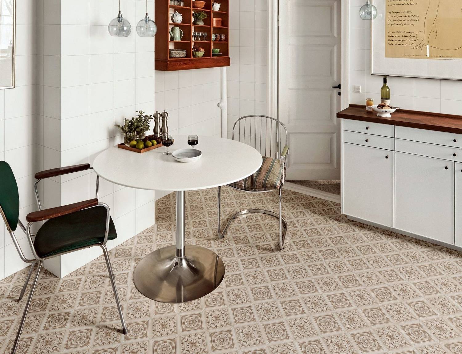 MH9C ArtCraft Decoro Segni A Semimatt 20x20 MARAZZI Italy