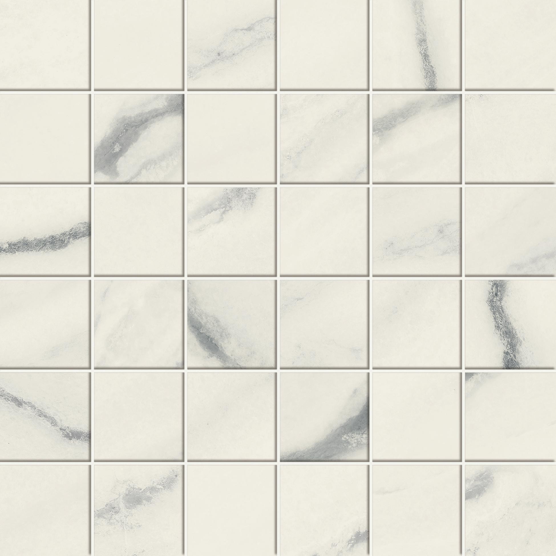 610110001068 Forte dei Marmi Panda White Mosaic 30x30 Atlas Concorde Russia