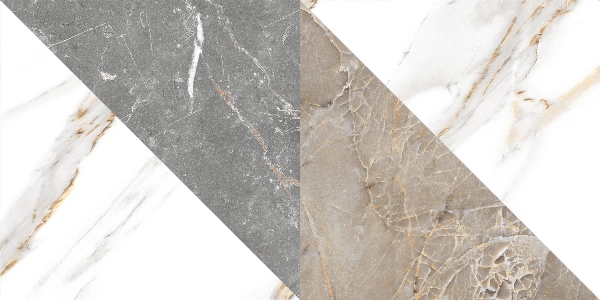 GT98VG Capella Белый Геометрия 50x25 Global Tile