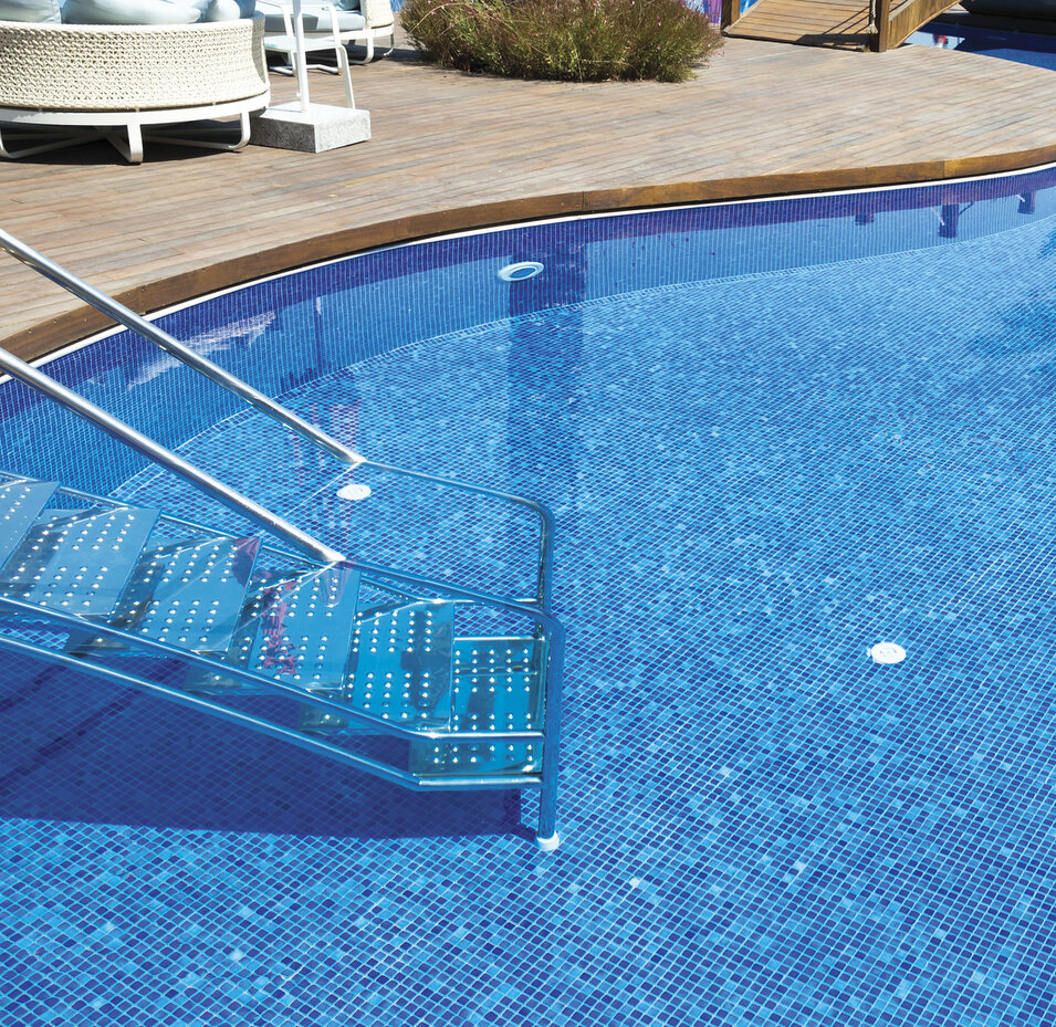 HVZ-124 для бассейна бирюзовая 31,5x31,5 Keramissimo фото 6