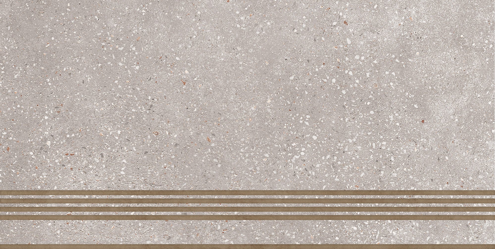 ST183VG Ступень Coral Rock Серый 30x60 Global Tile