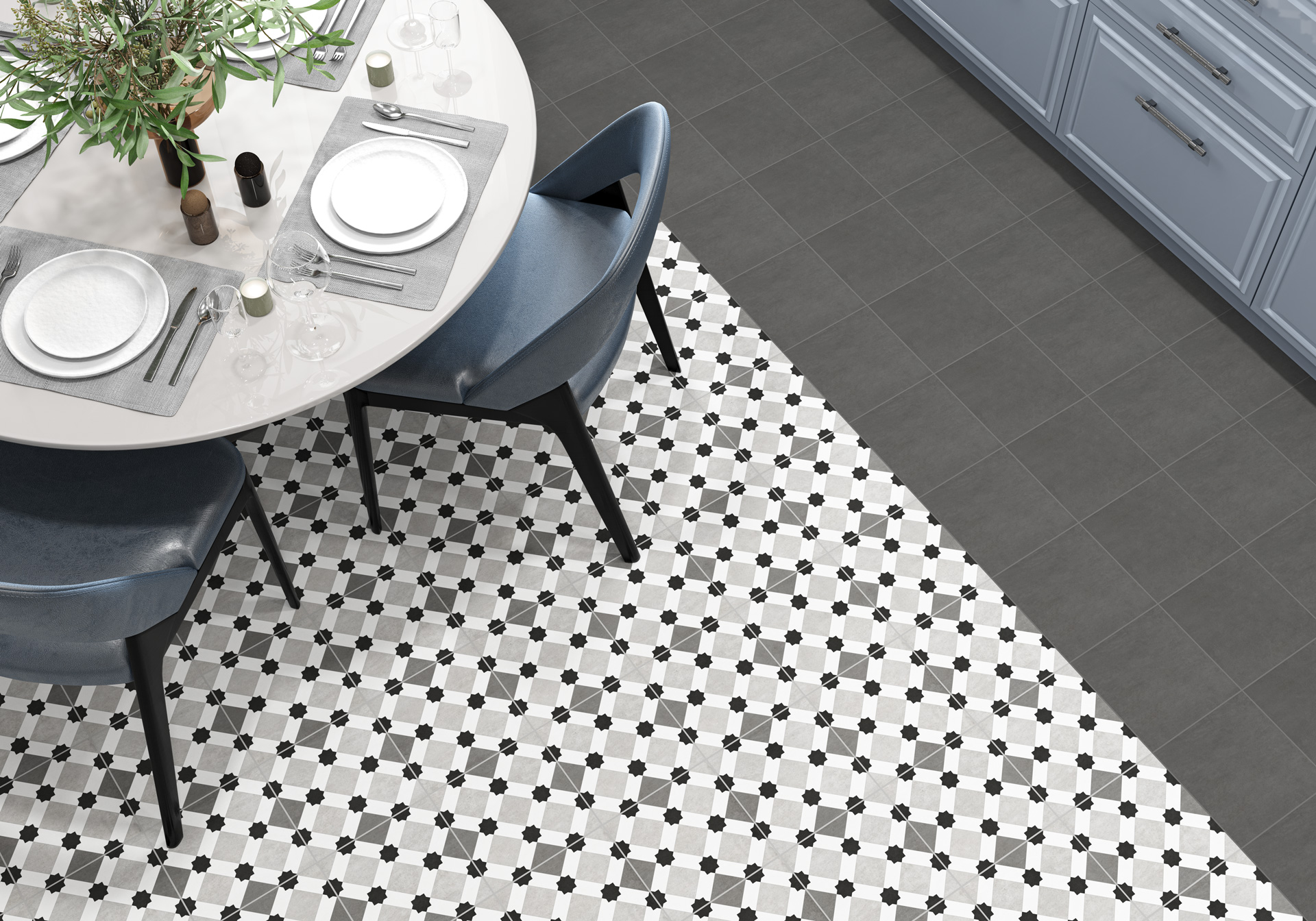 GP2020DNA09 Honey матовый 200x200x8 New Trend