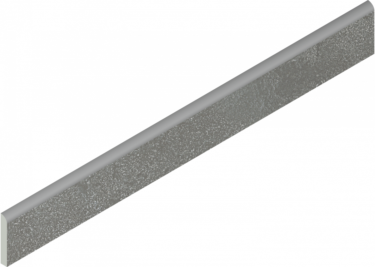 610130000487 Materia Carbonio Battiscopa 7,2x60 Italon