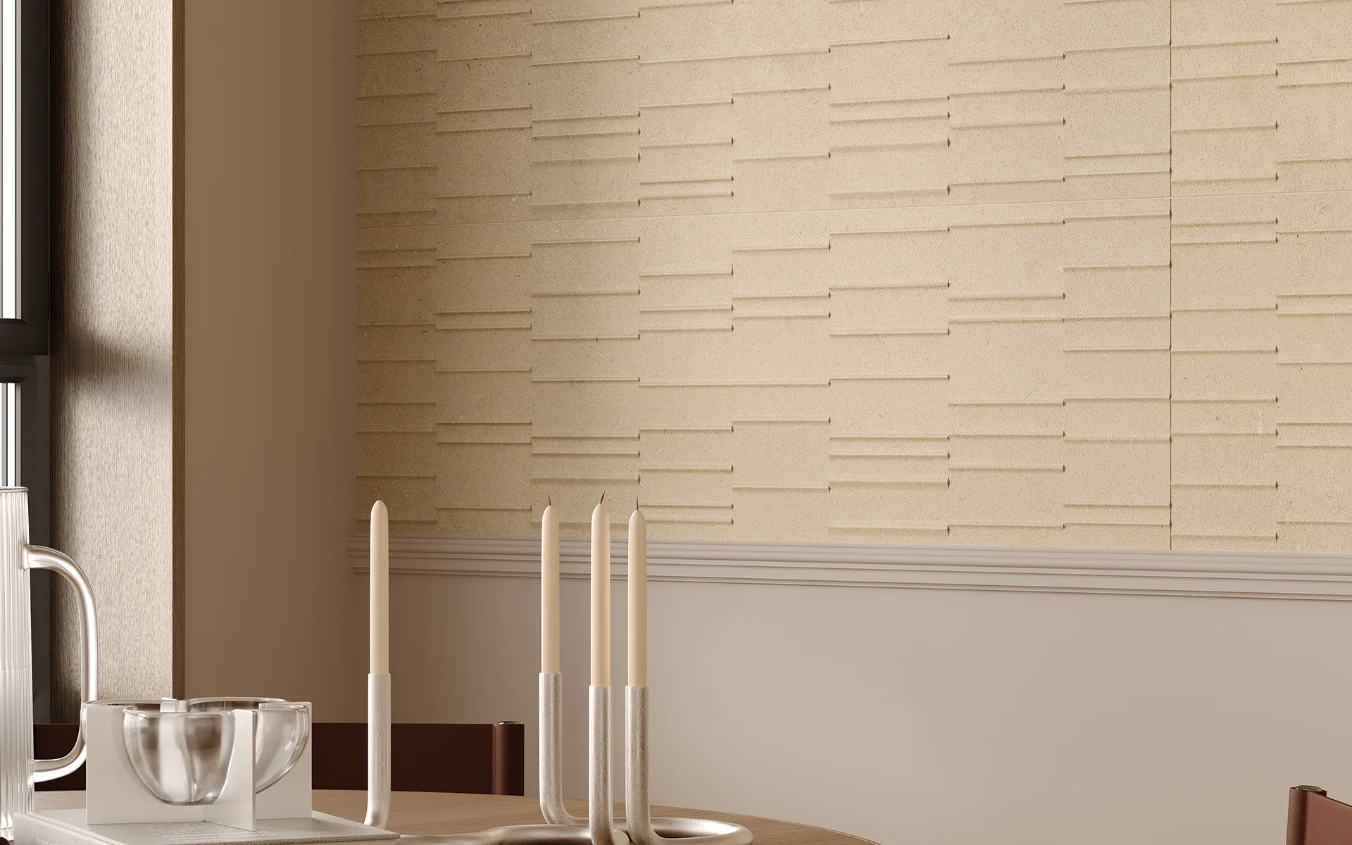 8929989 Victorian Stone Moon Cream Flamed 120x60 Iris Ceramica фото 5