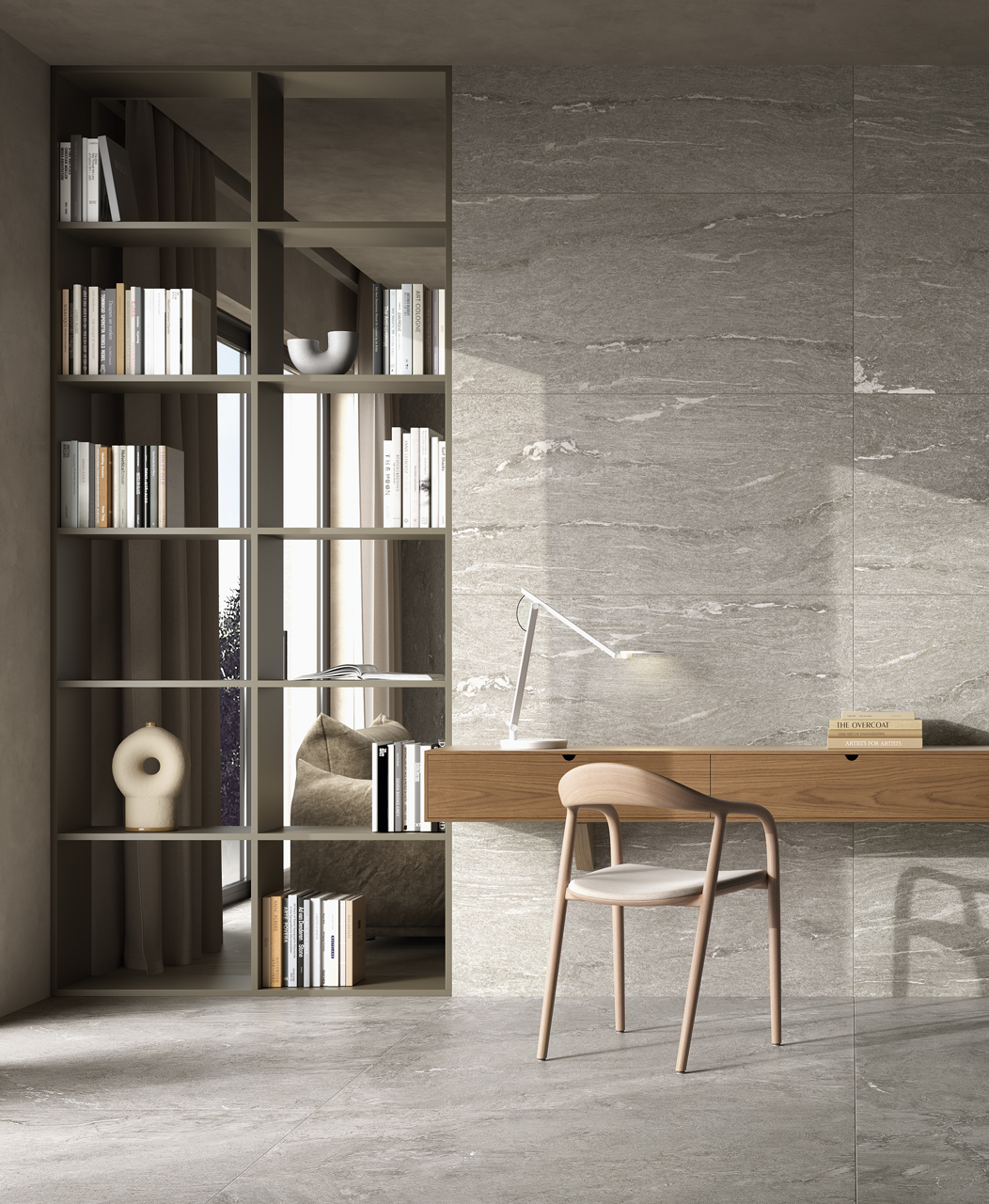 ALP002 Alpine Taupe Vein 3D Texture 60x120 Fondovalle