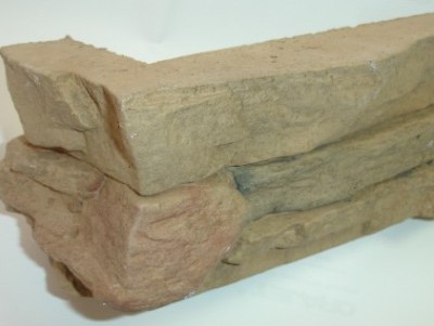 1-19-52 Безенгийская стена Угловой элемент 19х9х9.5 Zikkurat