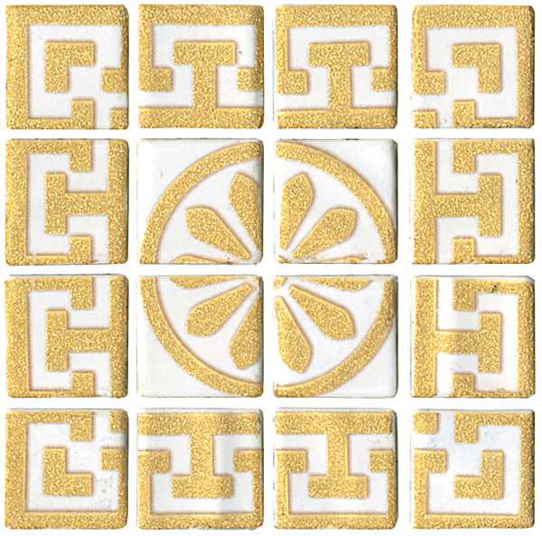 DT28 Ритм керамическая вставка 9,8*9,8 Kerama Marazzi