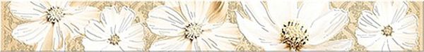 Sfumato Beige Floret бордюр 50,5*6,2 Azori
