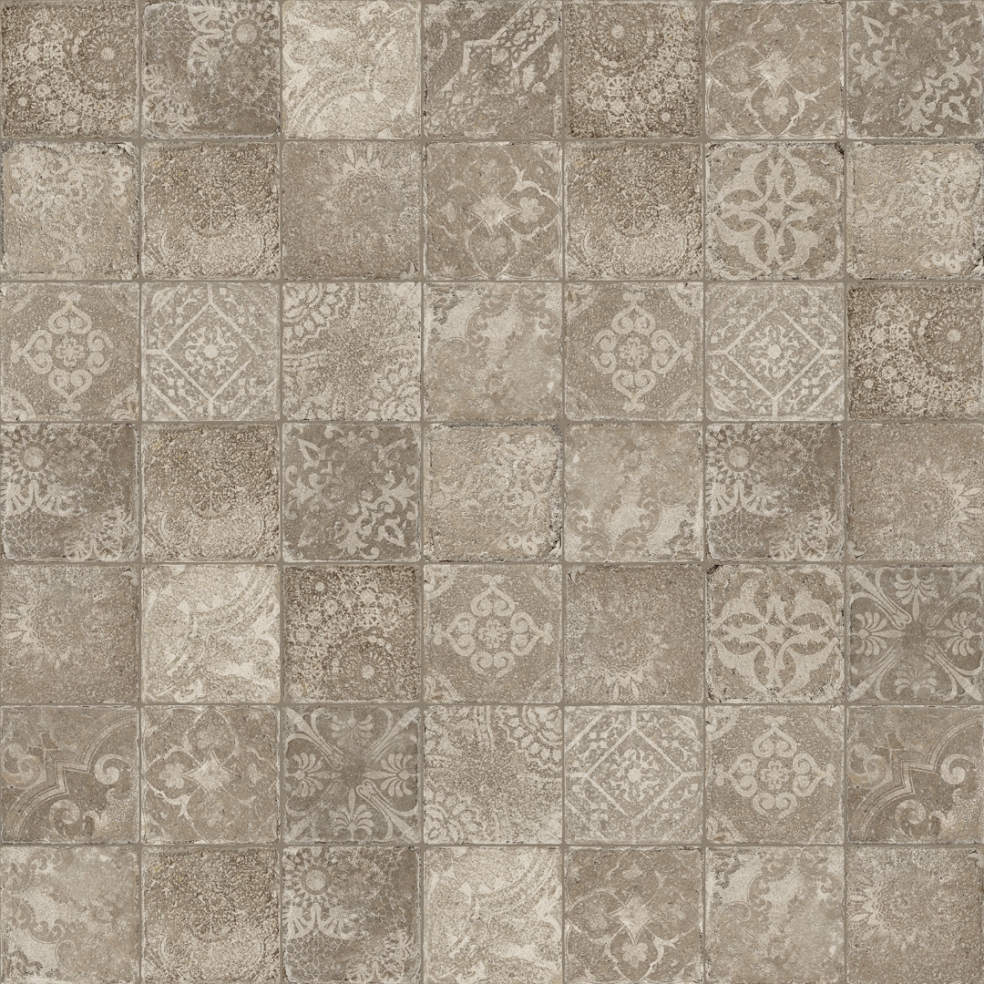 1006828 Pomposa Dec. Mix Mineral 20х20 Isla Tiles