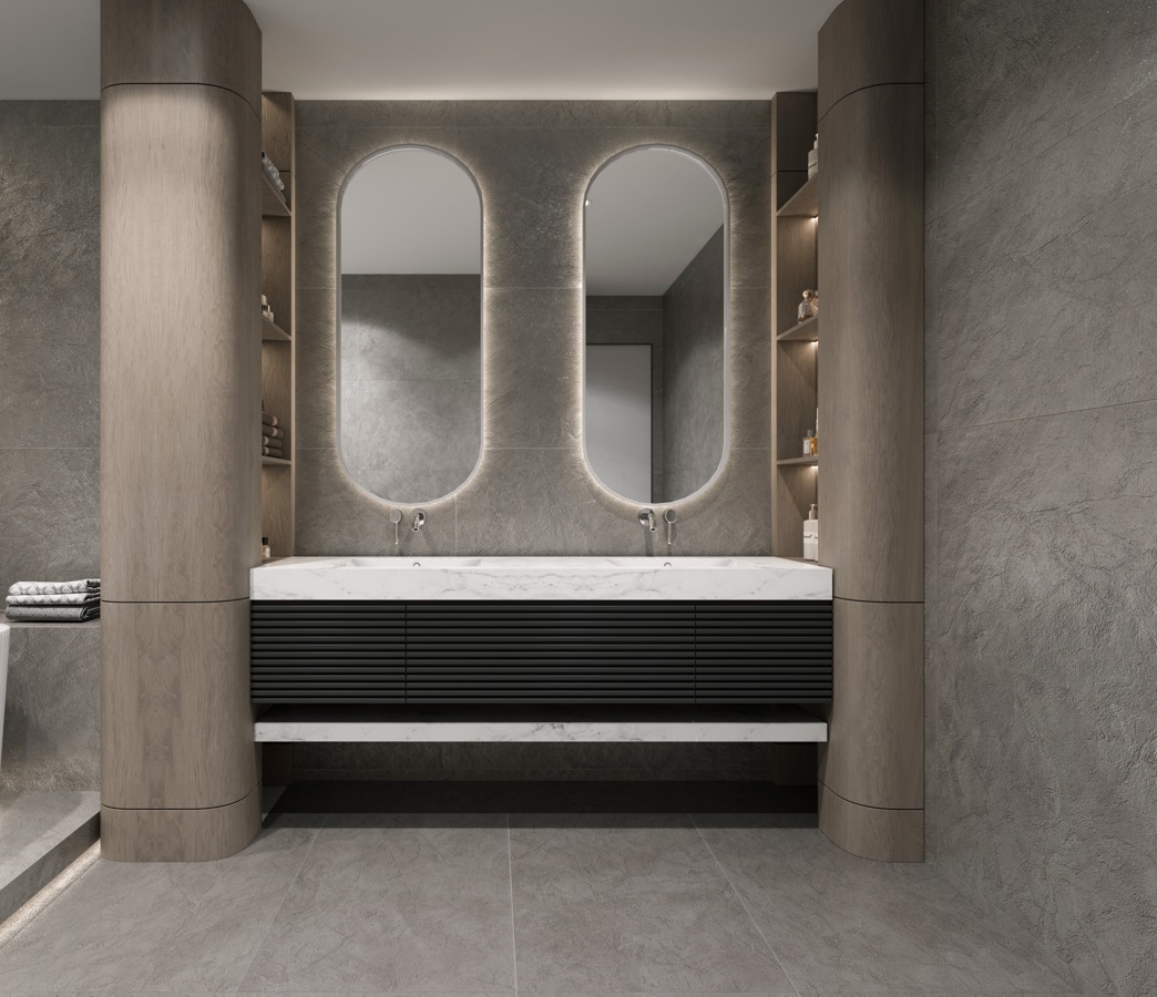 NTT99617M Granite Limestone Grey Structura 60x120 NT Ceramic фото 20