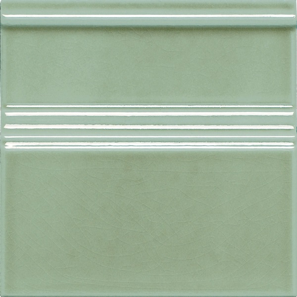 ADMO5204 Rodapie Clasico C/C Verde Claro 15X15 Adex
