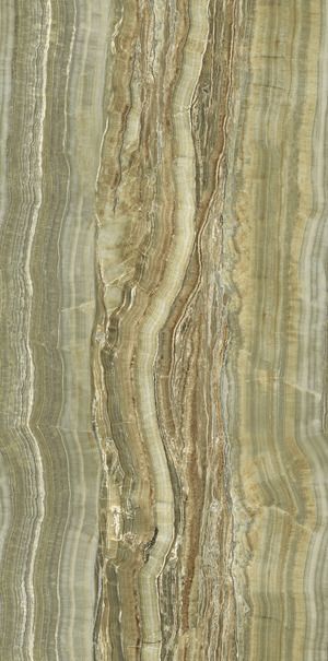 UO6L300558 Green Onyx Vein Cut Lucidato Shiny 150x300 Ariostea