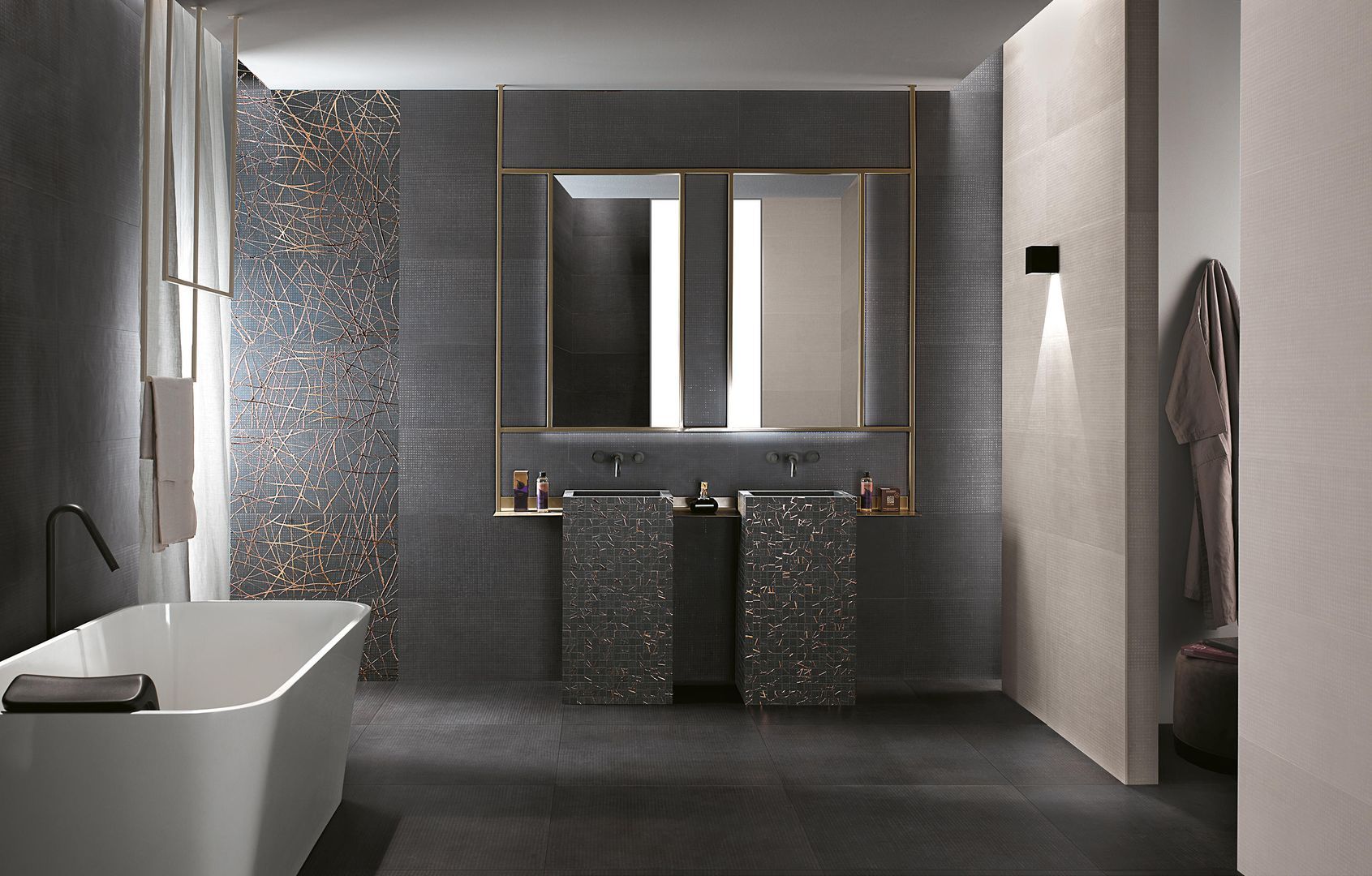 fOMT Rooy Grey Macromosaico 30x30 FAP Ceramiche