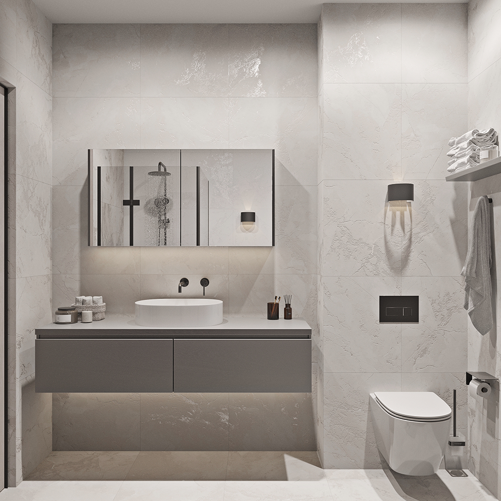 CR6020-A Bismanto Grey Carving 60x60 Arcadia Ceramica фото 17